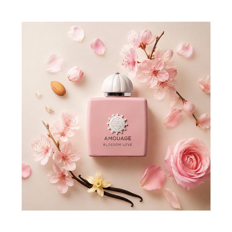 عطر ادکلن زنانه آمواج مدل بلوسوم لاو 100 میل (Amouage Blossom Love)
